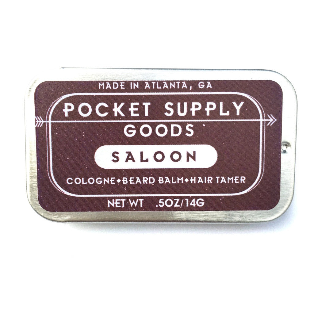 Saloon / Bourbon & Pine Scented Grooming Balm